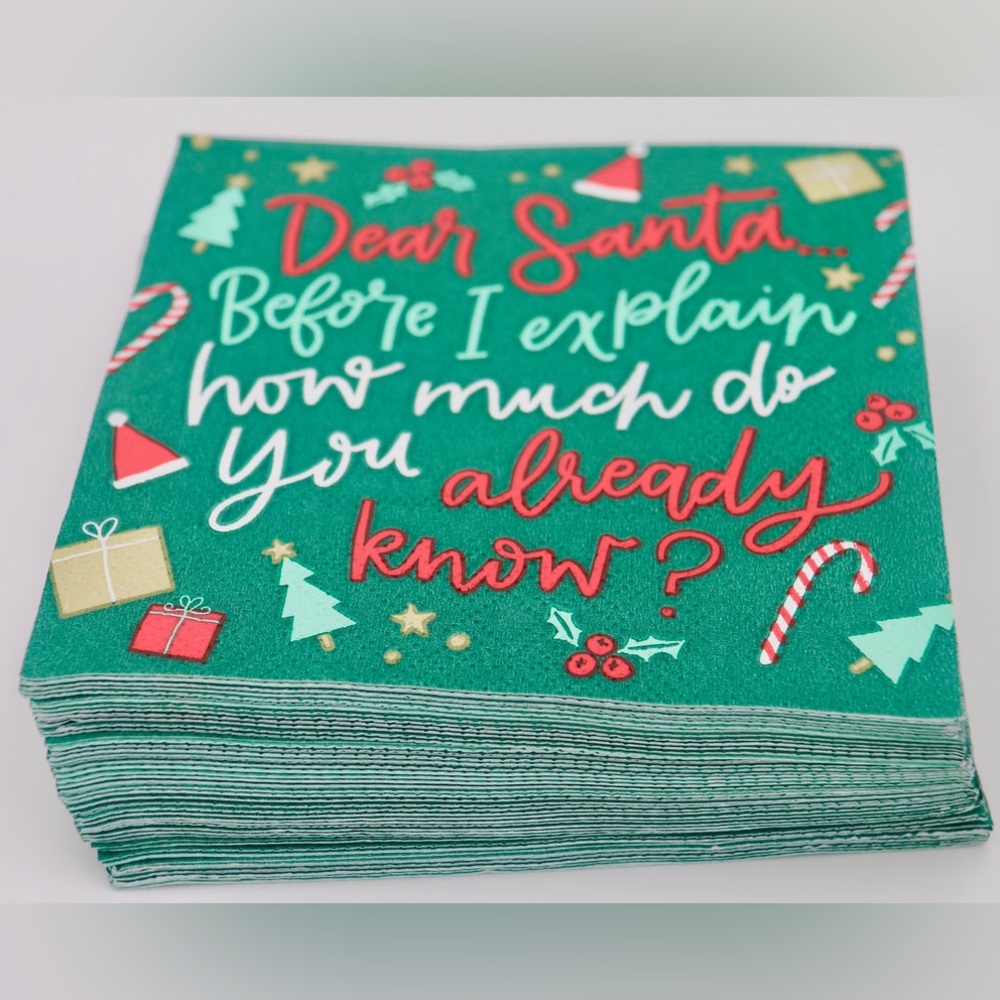 5” Napkins 3 PLY COCKTAIL 20 COUNT | KNOW